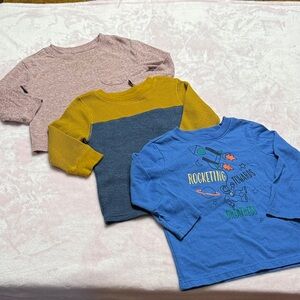 8 Boys Long Sleeve Shirt Set 18 months